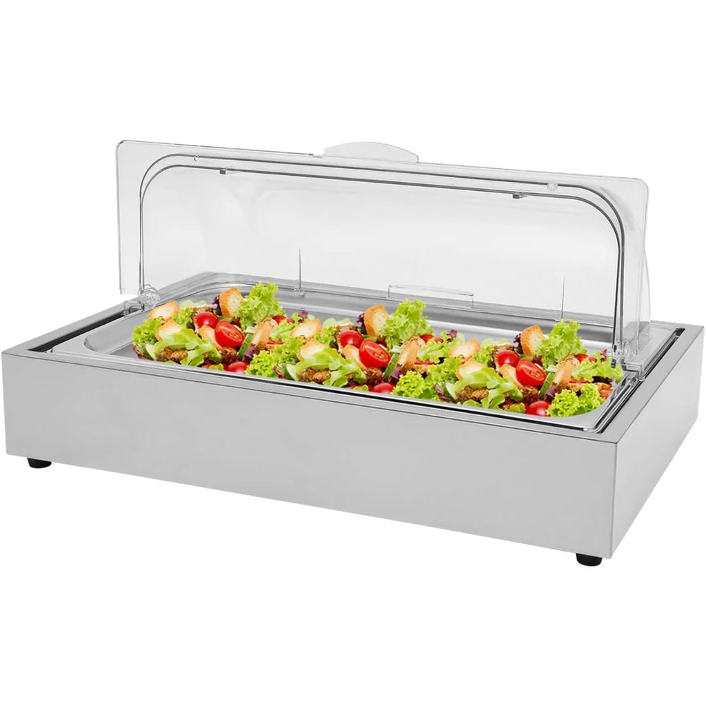 Chilled Serving Tray with Clear Cover