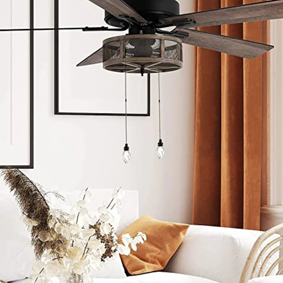 Ceiling Fan Pull Chains Ornaments 12 Inch Light Pull Chains with Acrylic Pendant
