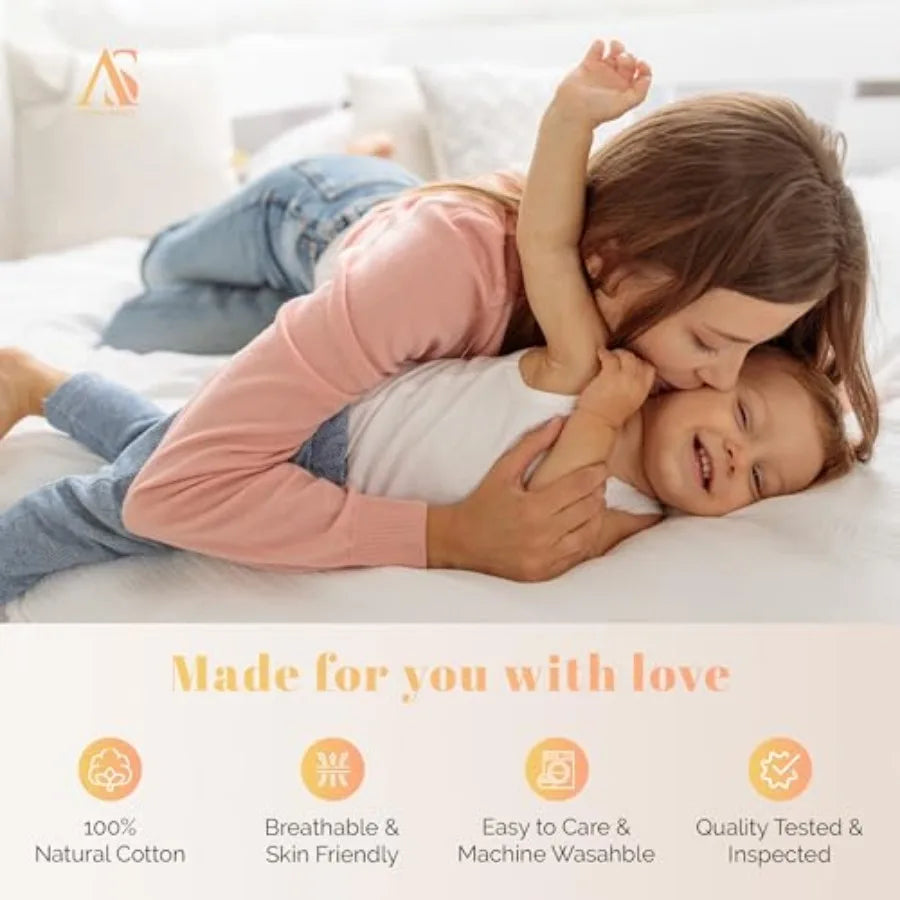 100% Egyptian Cotton Sheets Size - 800 Series  4 PC, Soft, Cooling, 16" Deep Pock