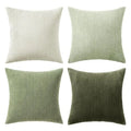 Boho Farmhouse Throw Pillow Covers 18x18 Inch Set of 4 Modern Nordic Cushion Covers Soft Corduroy