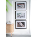 Set of 3 Rope Wall Art with Black Frame, 30x24in Wall Decor for Living Room, Bedroom, Entryway, Office
