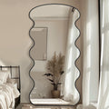 Full Length Mirror, 76"x34" Wavy