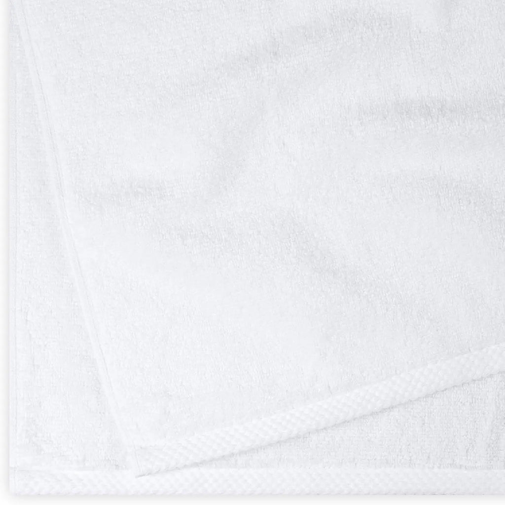 Quick-Dry Oversize Bath Towel 100% Cotton 54x30 Inches for Bathroom, White