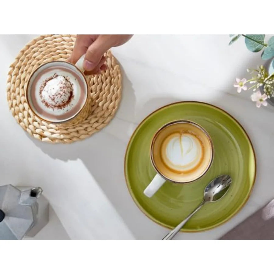 16 oz Large Ceramic Coffee Mugs Set of 4 with Handles