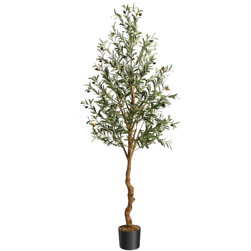 1Pc/2Pcs Artificial Olive Tree 4ft / 5ft / 6ft,