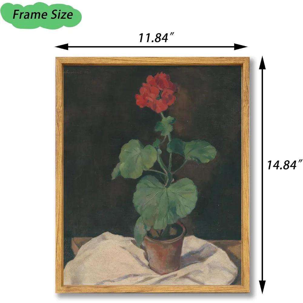 4 Pack Floating Frames for 11x14 Canvas, 0.6-0.9 inch Deep, Nut Brown, Wall Art Decor
