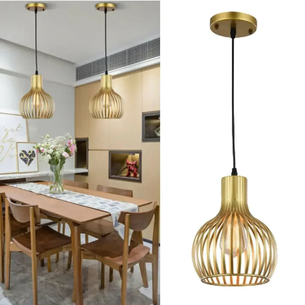 Gold Modern Pendant Chandelier, Elegant