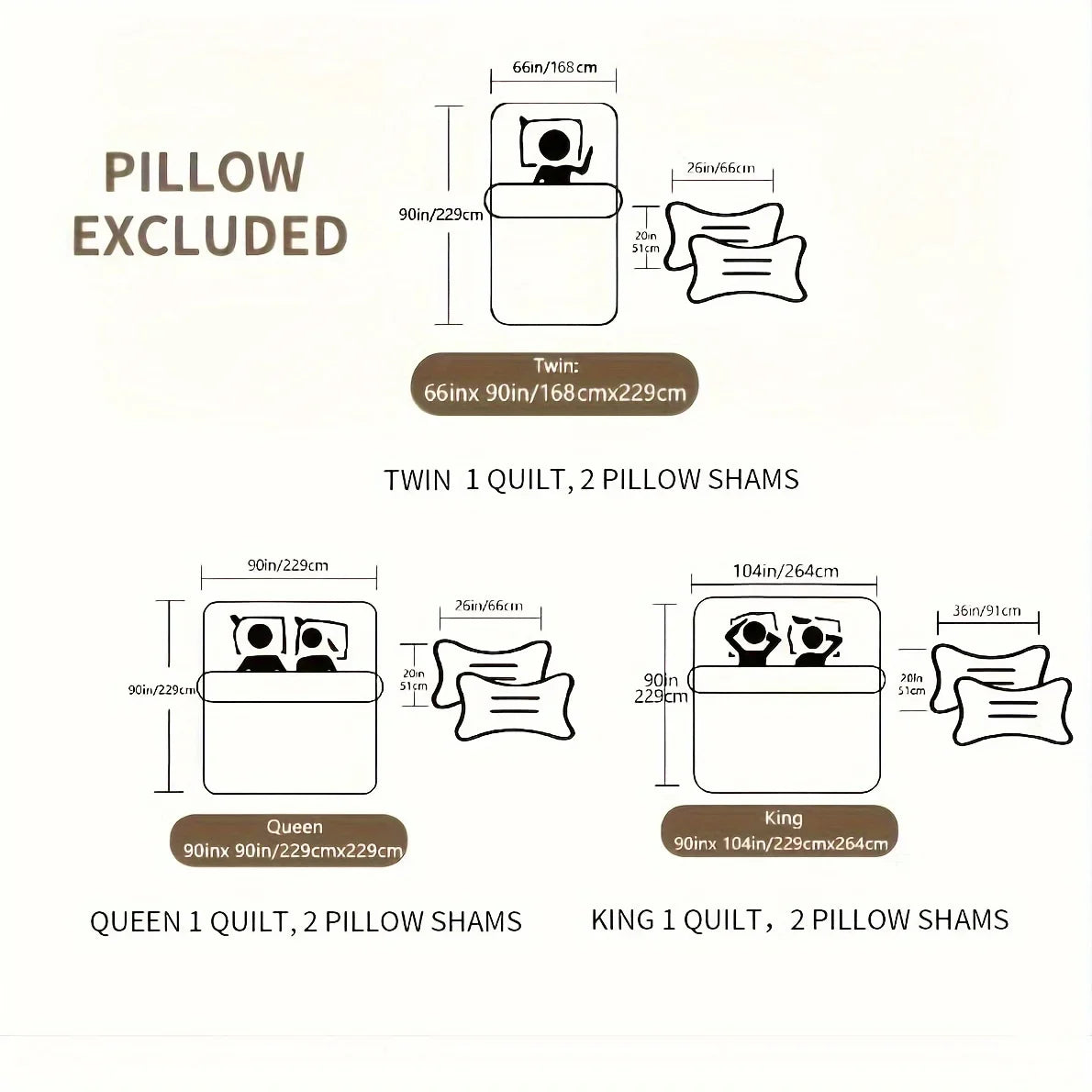 2/3pcs Floral Comforter Quilt Set Queen King Full Twin Size, White/Grey Soft Microfiber Reversible Bedding With Shams
