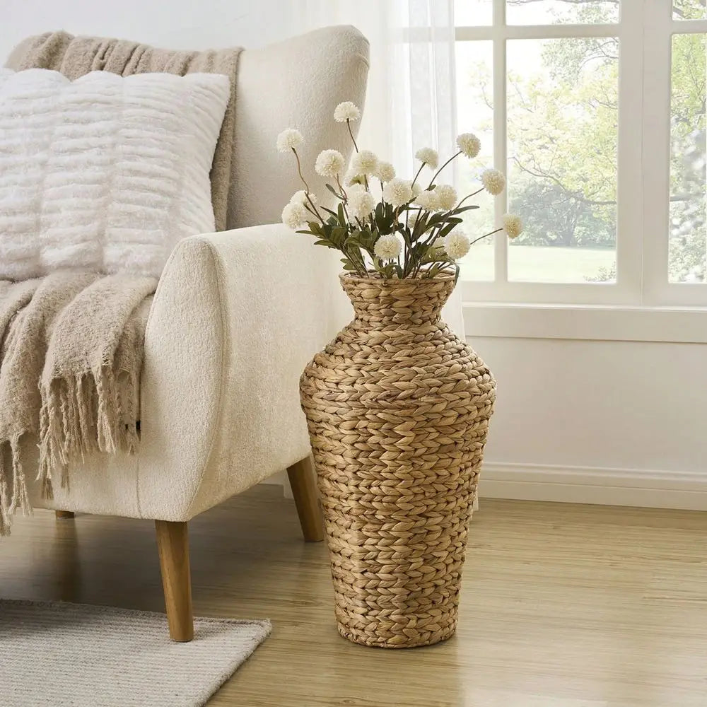 22 Water Hyacinth Floor Vase