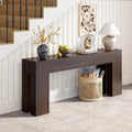 Extra Long 79" Wood FARMHOUSE Table for Entryway Living Room, Kitchen