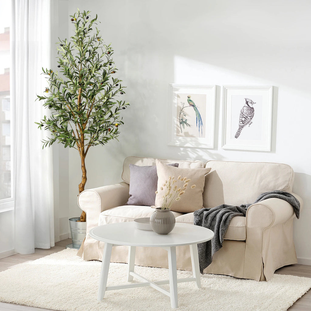 1Pc/2Pcs Artificial Olive Tree 4ft / 5ft / 6ft,