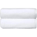 Quick-Dry Oversize Bath Towel 100% Cotton 54x30 Inches for Bathroom, White