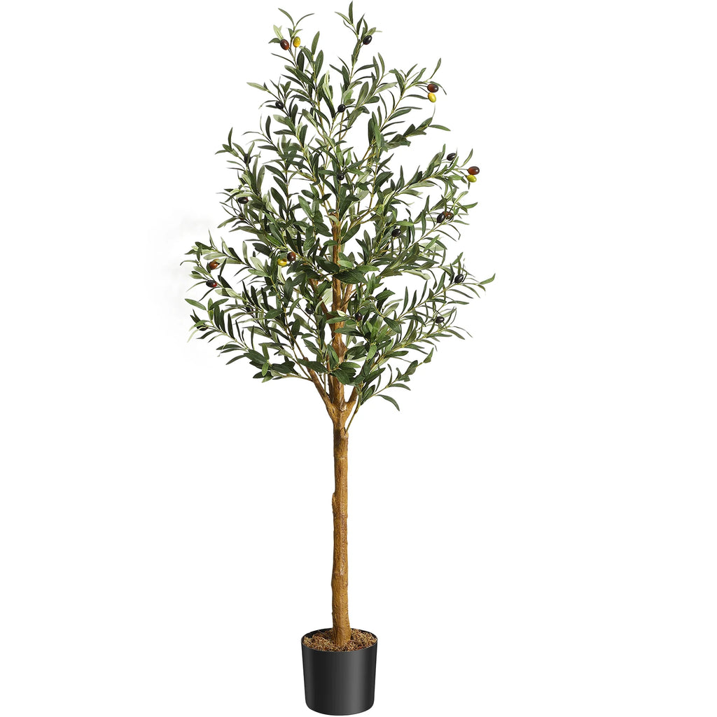 1Pc/2Pcs Artificial Olive Tree 4ft / 5ft / 6ft,