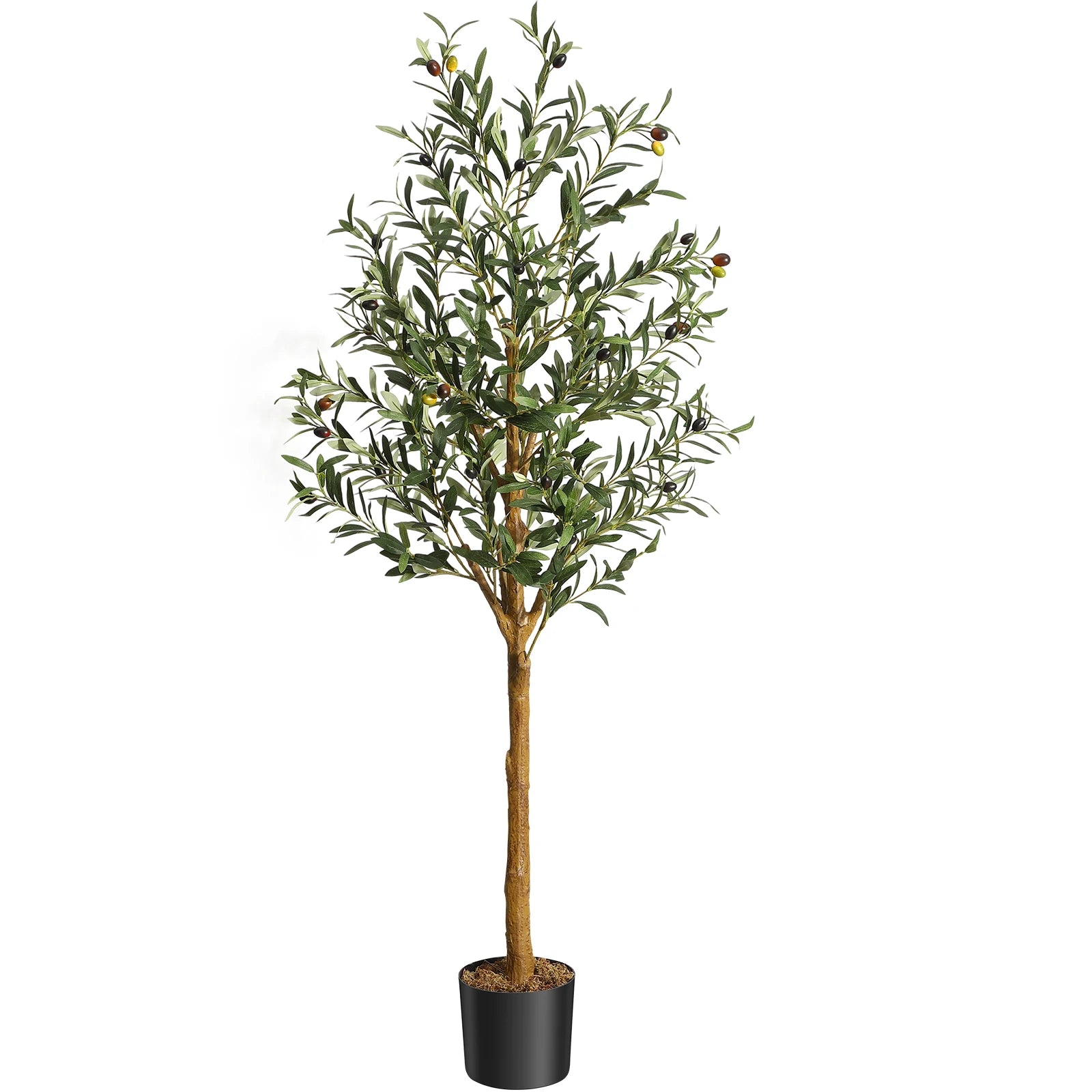 1Pc/2Pcs Artificial Olive Tree 4ft / 5ft / 6ft,