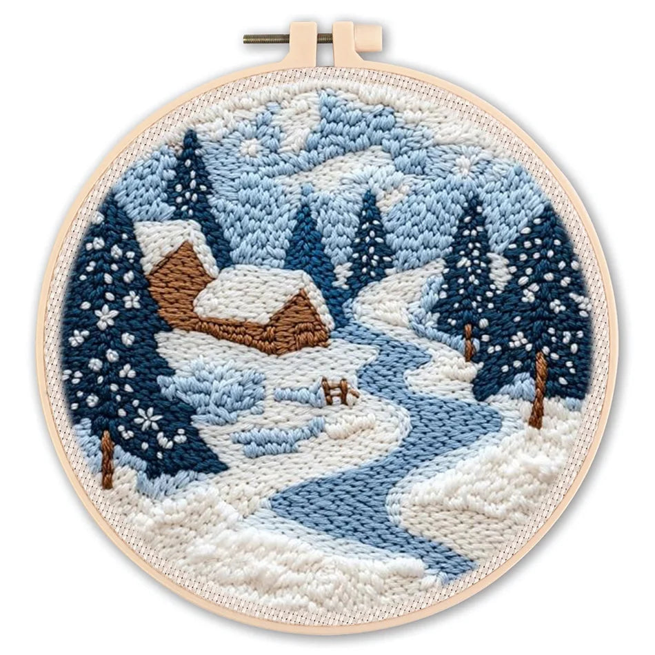 Punch Needle Embroidery Starter Kits For Beginner  Cute Animals