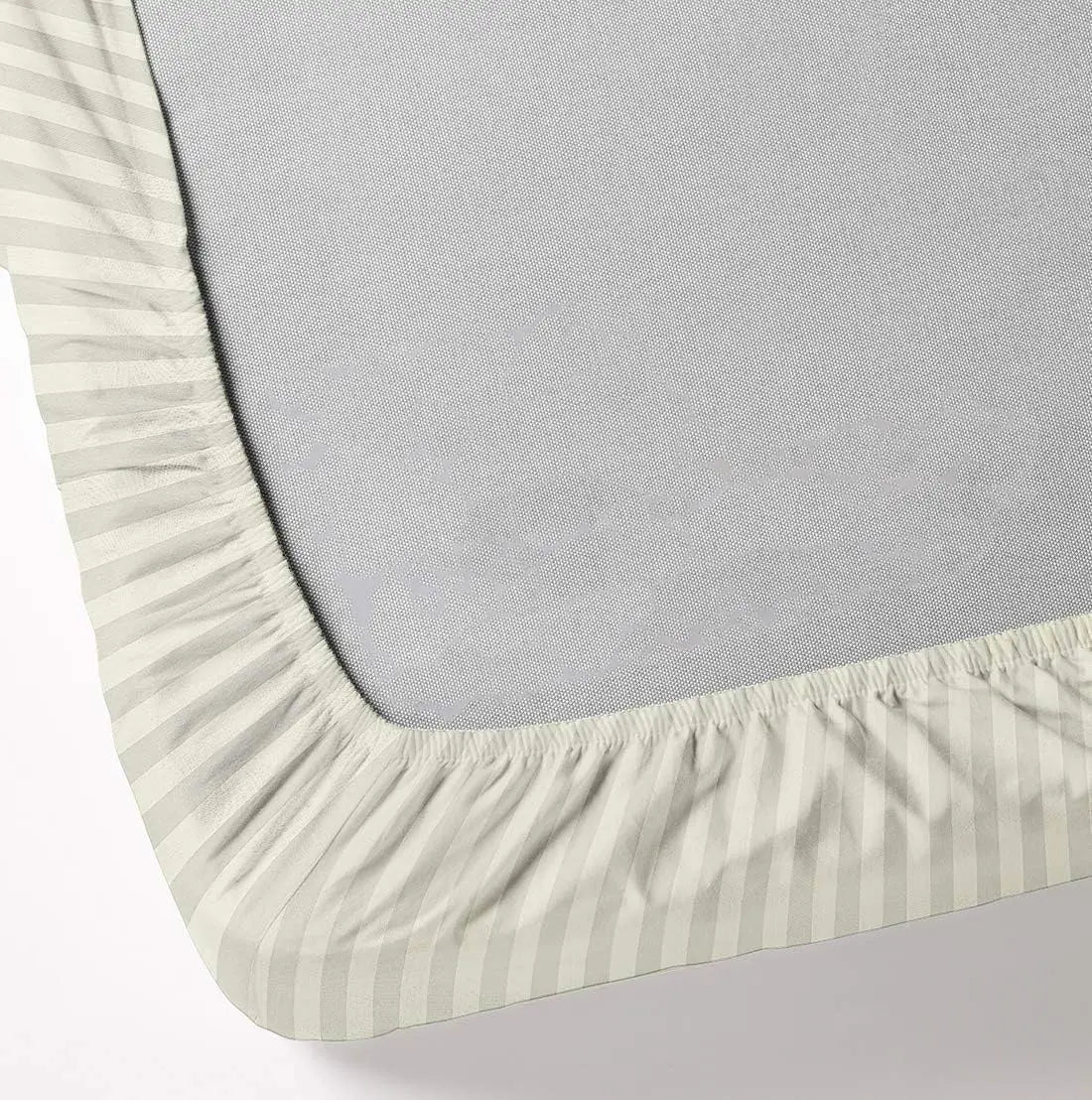King Sheet Set 6 Piece, 100% Egyptian Cotton, 18 Inch Deep Pocket Fitted Sheet, Soft & Breathable Bedding with 4 Pillowcases
