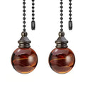 Ceiling Fan Pull Chains Ornaments 12 Inch Light Pull Chains with Acrylic Pendant
