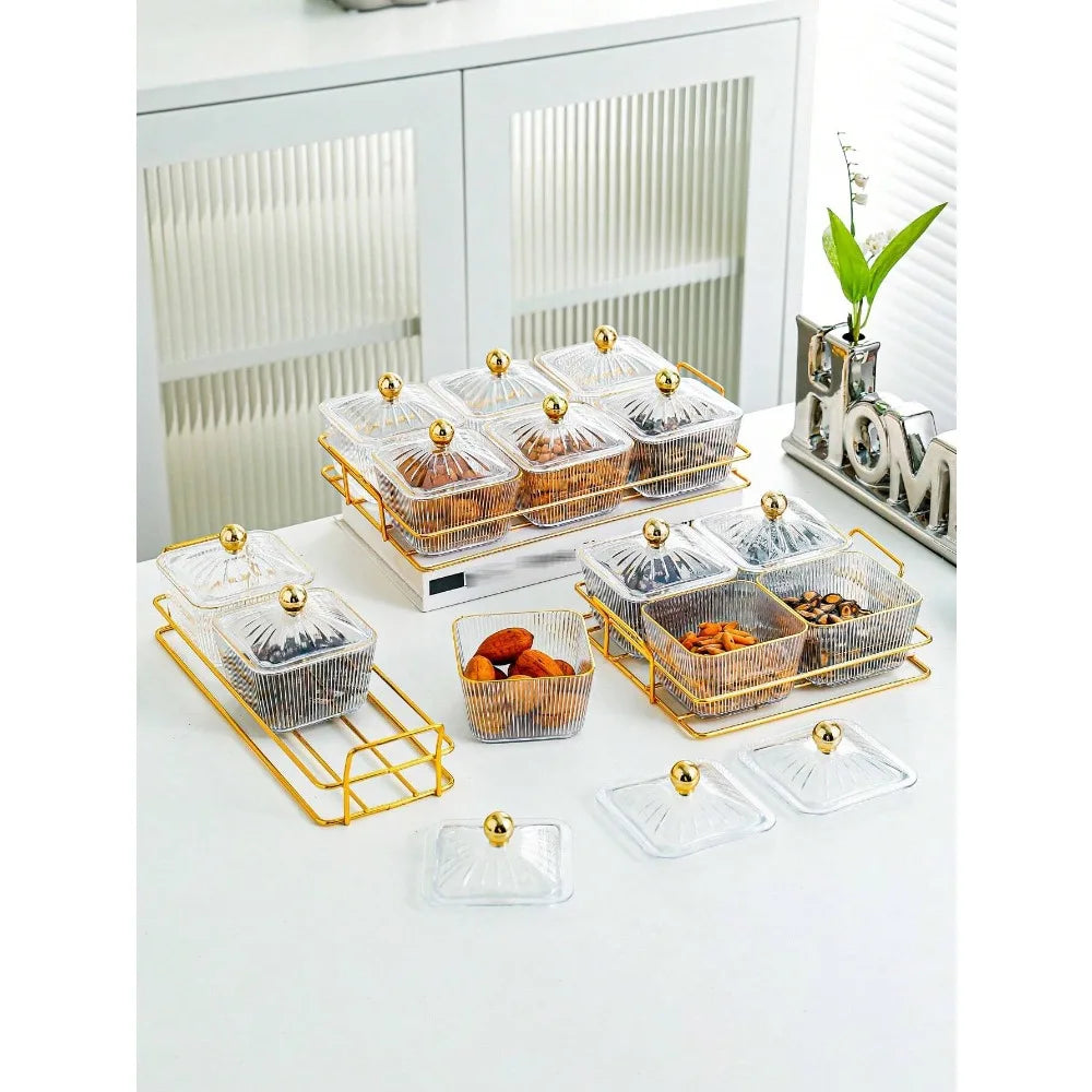 3pcs/1pc Handmade Woven Rattan Style Tray