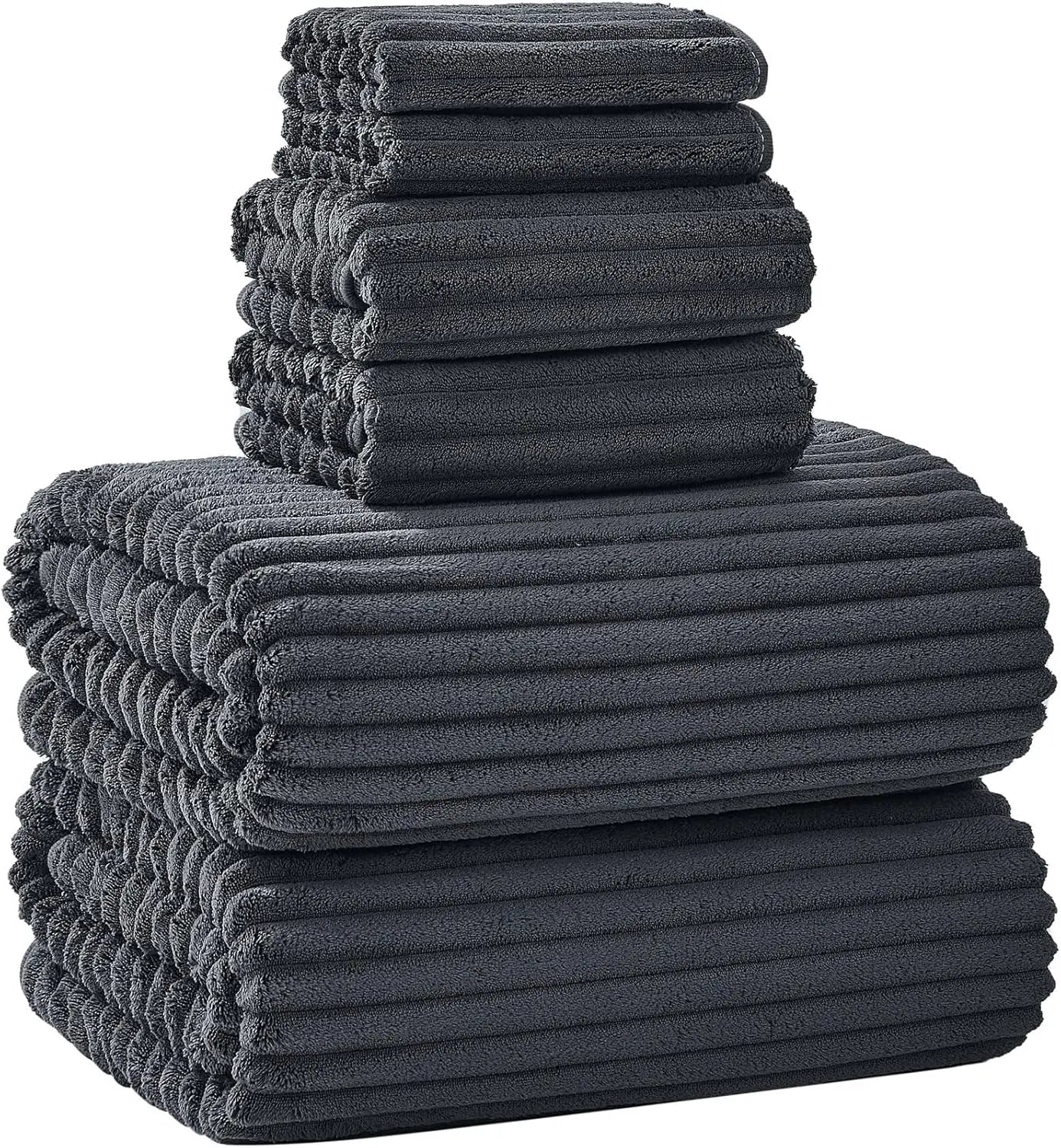Extra Large Bath Towel Set of 6 (40'x80'),Oversized Bath Sheet Super Soft Highly Absorbent