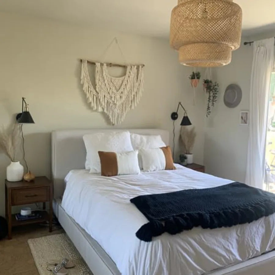 Large Macrame Wall Hanging Natural Driftwood  Boho