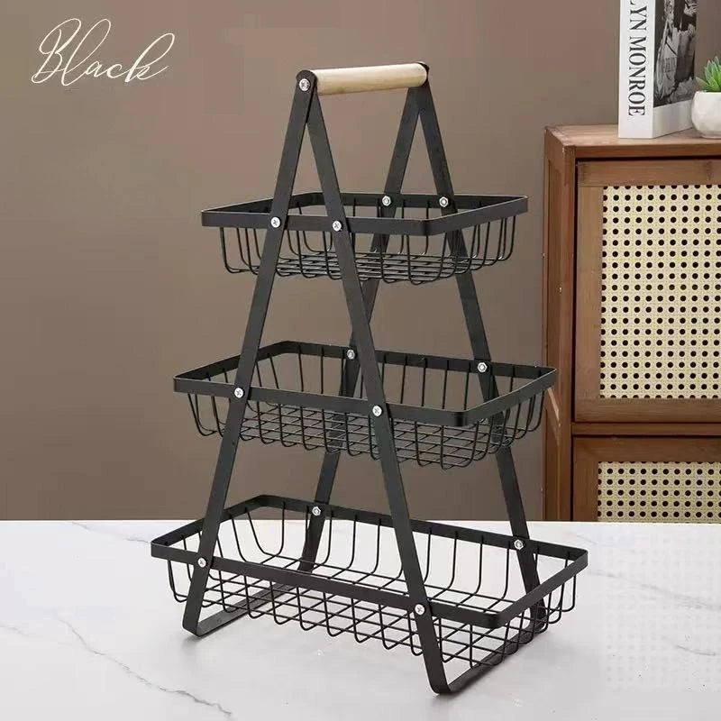 2 and 3 Tier Portable Iron Organizer for multi-use