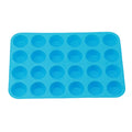 24-Hole Cake Mold Silicone  Bakeware Pan Tray Mould