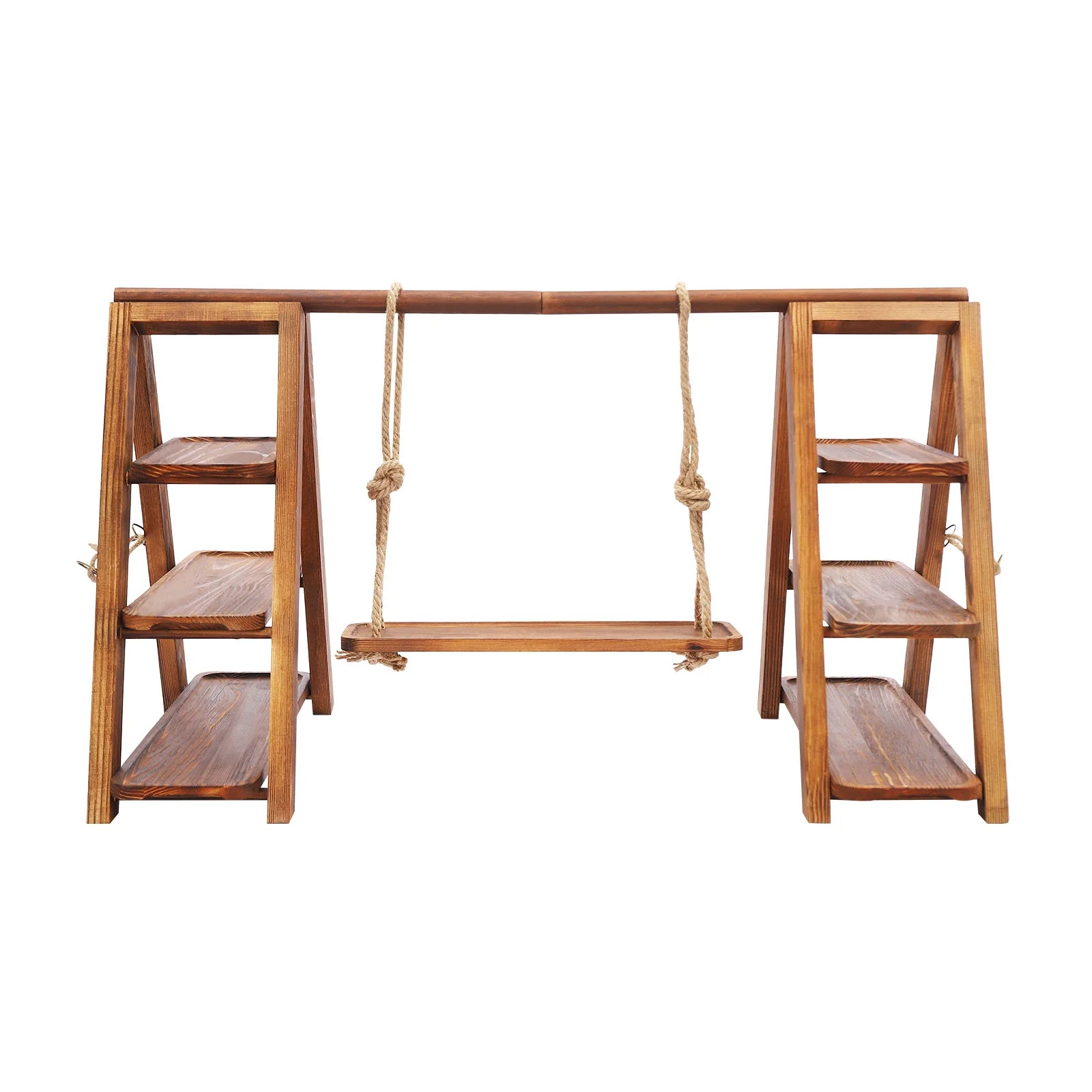 3-Tier Wooden Cake Stand Tray, Dessert Cakes Serving Tray