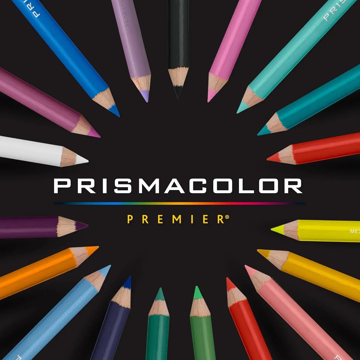150 Soft Core Vibrant Colored Smooth Laydown Pencils Set  Adult
