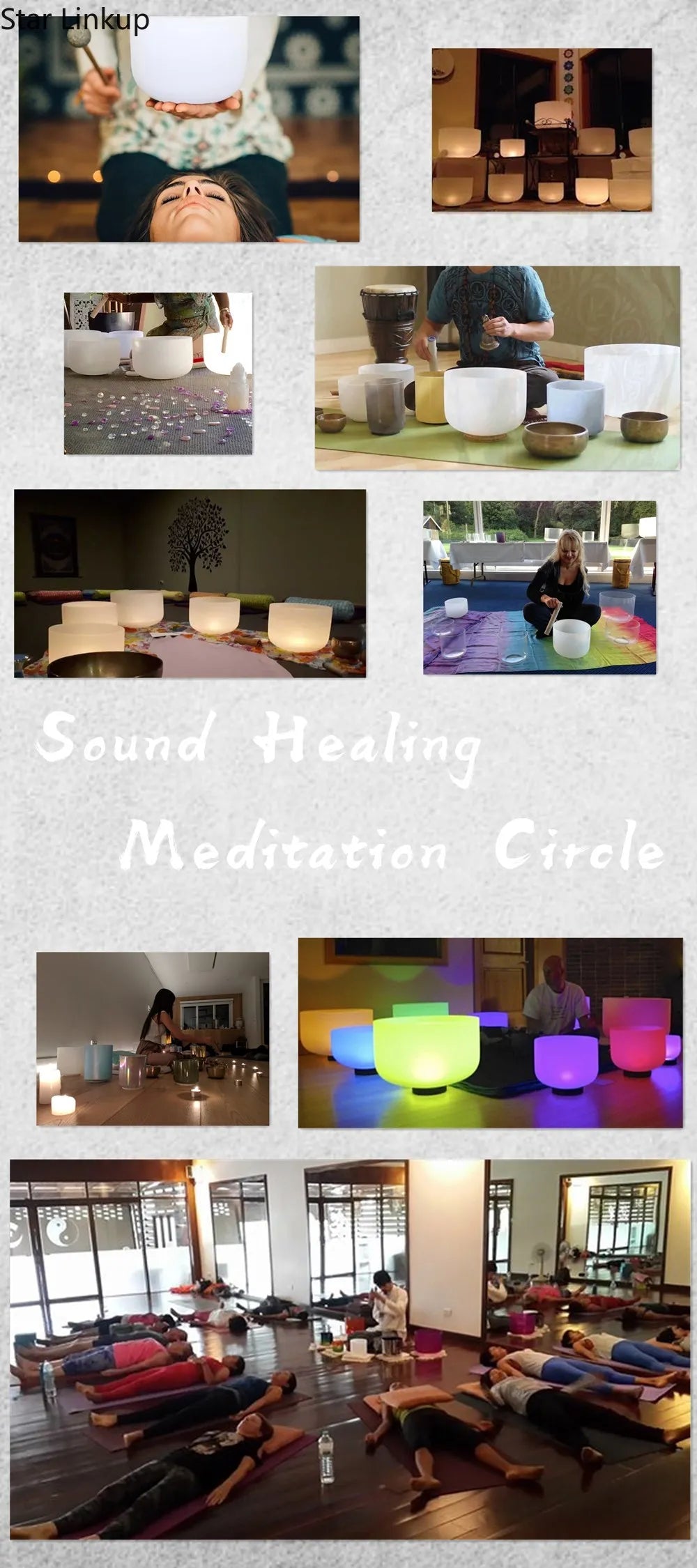 Hot Sale 6 Inch Rainbow Clear Quartz Sound Bowl for Yoga Meditation Sound Bath Therapy