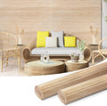 Natural Bamboo Wall Panel 48x96 Inch for Interior Decor, Flexible  2-Pack