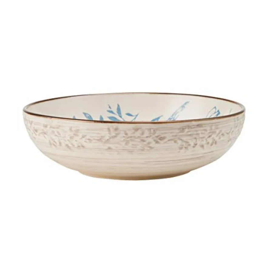 12 Pcs Ceramic Dinnerware Set, Service For 4, Multicolor