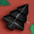 5PCS Christmas Tree Serving Tray Plastic