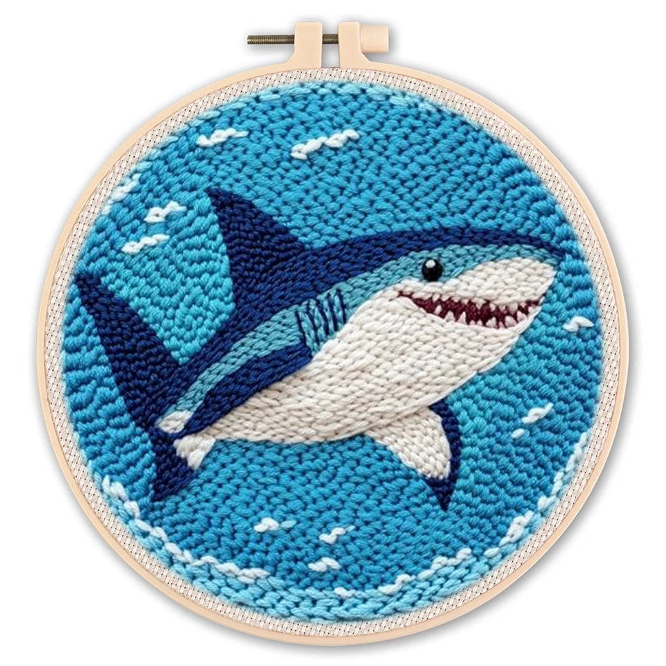 Punch Needle Embroidery Starter Kits For Beginner  Cute Animals