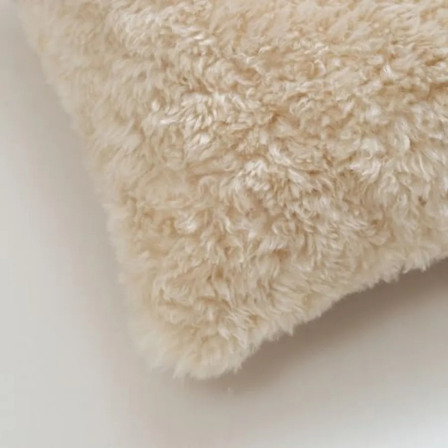Pack of 2 Ultra Soft Plush Faux Fur Pillow Covers Fuzzy Fluffy Throw Pillows