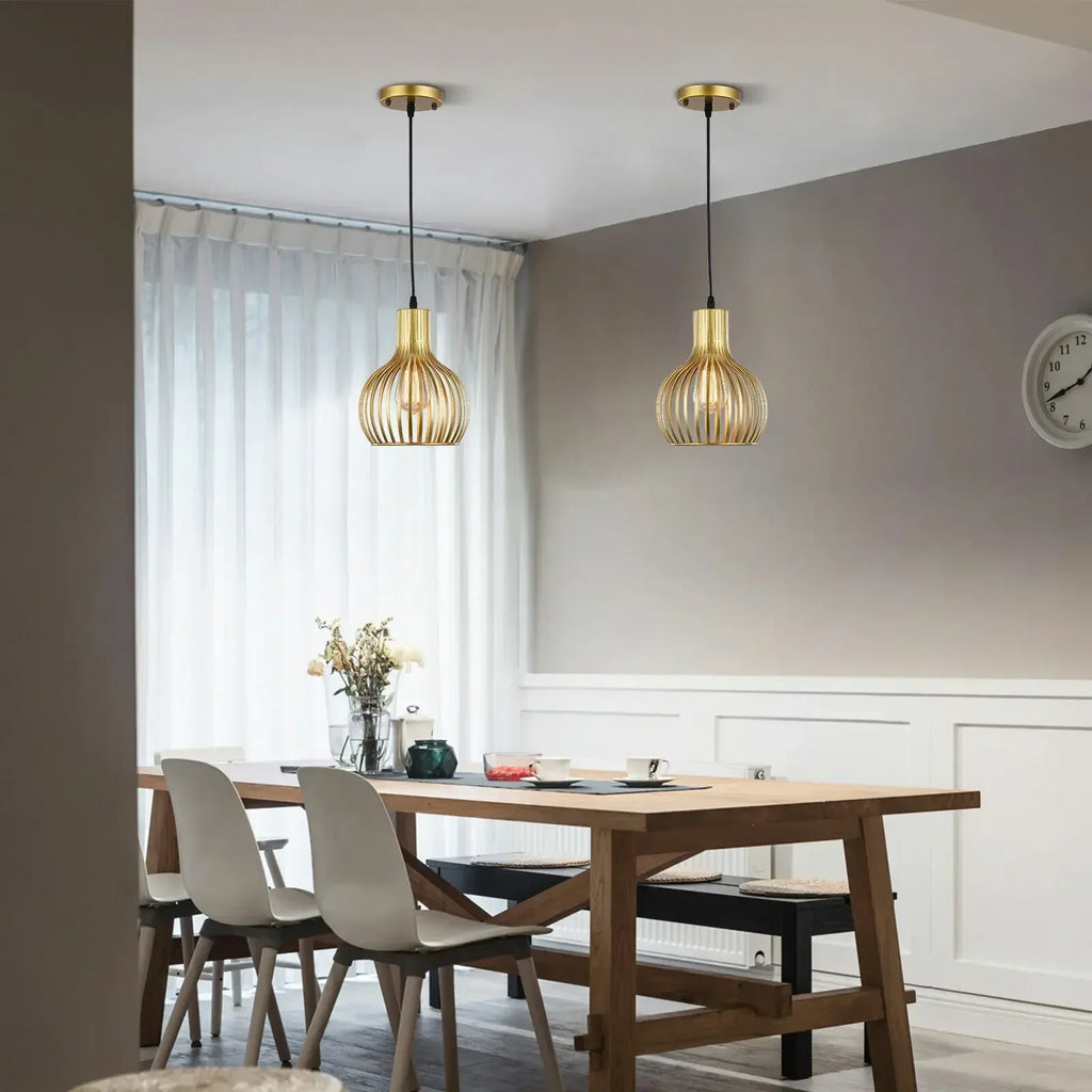 Gold Modern Pendant Chandelier, Elegant