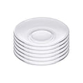6pcs Clear Glass Plate,