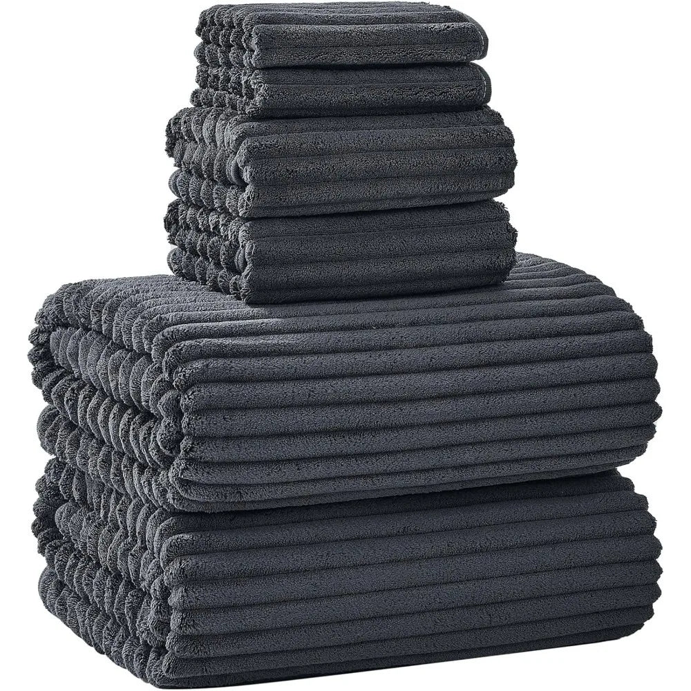 Extra Large Bath Towel Set of 6 (40'x80'),Oversized Bath Sheet Super Soft Highly Absorbent