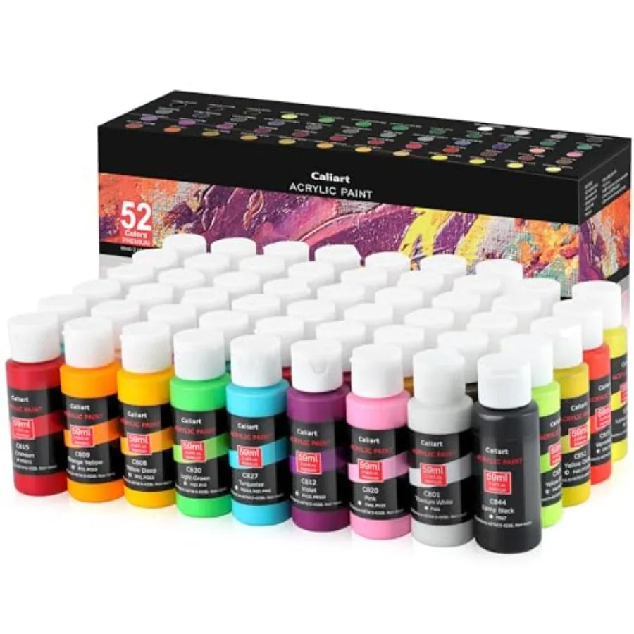 52 set Acrylic Paint Set for crafts