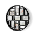 Luna Collage Picture Frame Holds Nine 4x6 Photos Large 22-Inch Diameter