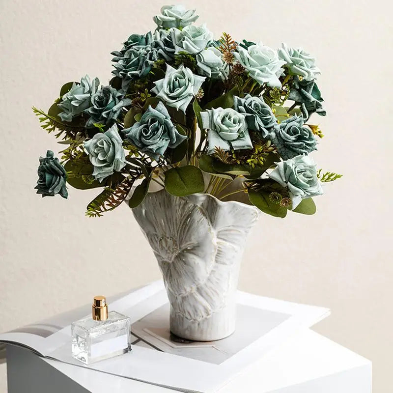 Ceramic Flower Hydroponic Vase