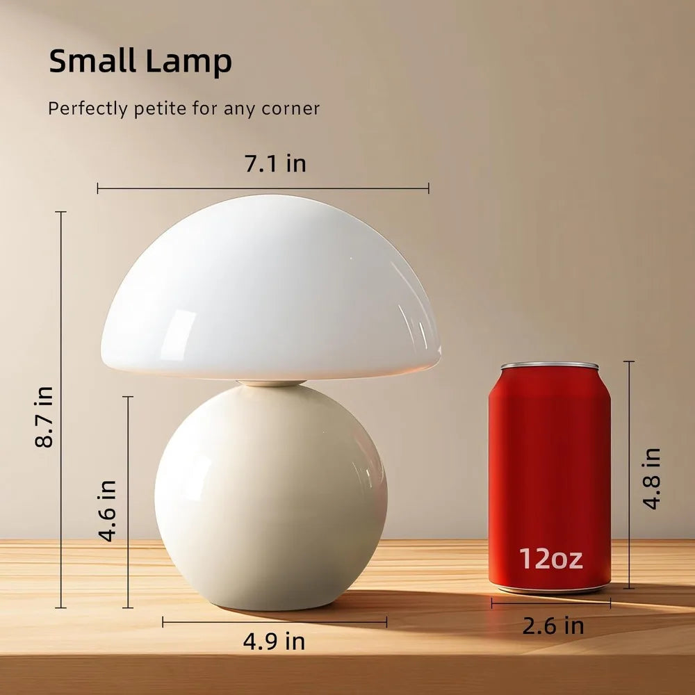 Mushroom Lamp: Cute Modern Mini Lamp