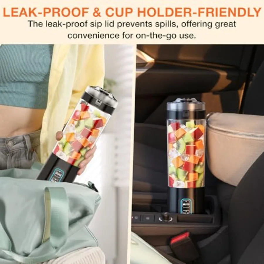 Personal Portable Blender for multi-use food, 24oz Large Capacity, BPA Free, Leakproof