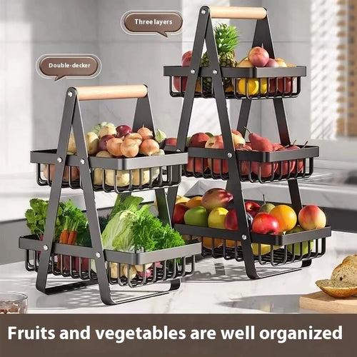 2 and 3 Tier Portable Iron Organizer for multi-use