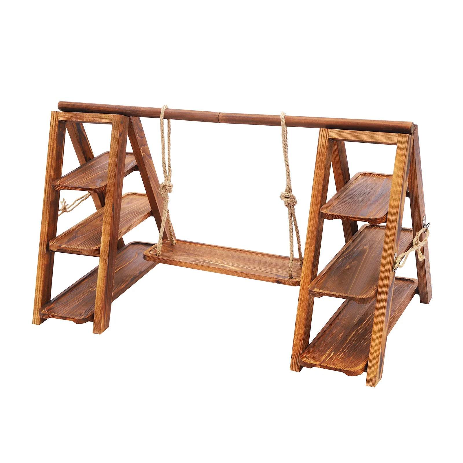 3-Tier Wooden Cake Stand Tray, Dessert Cakes Serving Tray