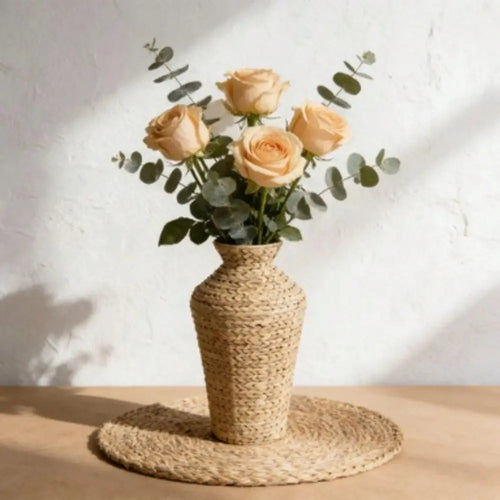 22 Water Hyacinth Floor Vase