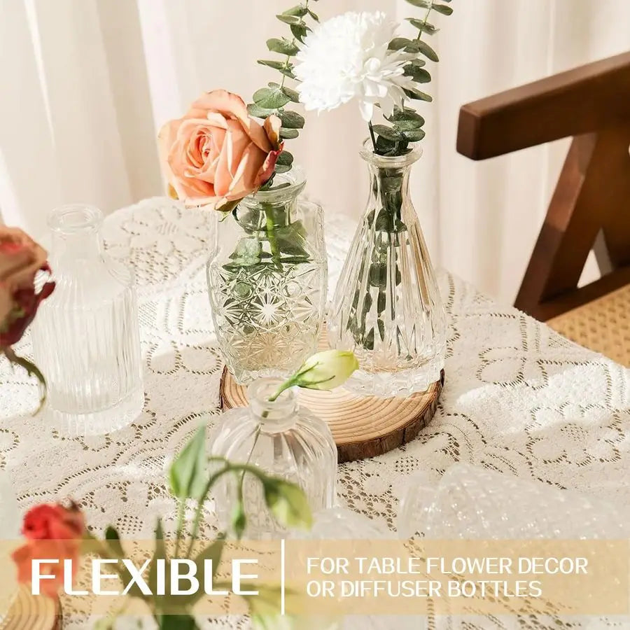 Bud Vase Set of 32PCS glass