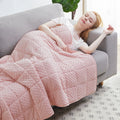 Breathable Soft Weighted Throw Blanket with Glass Beads