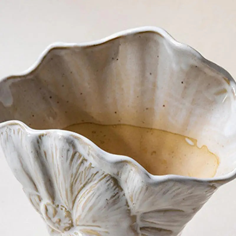 Ceramic Flower Hydroponic Vase