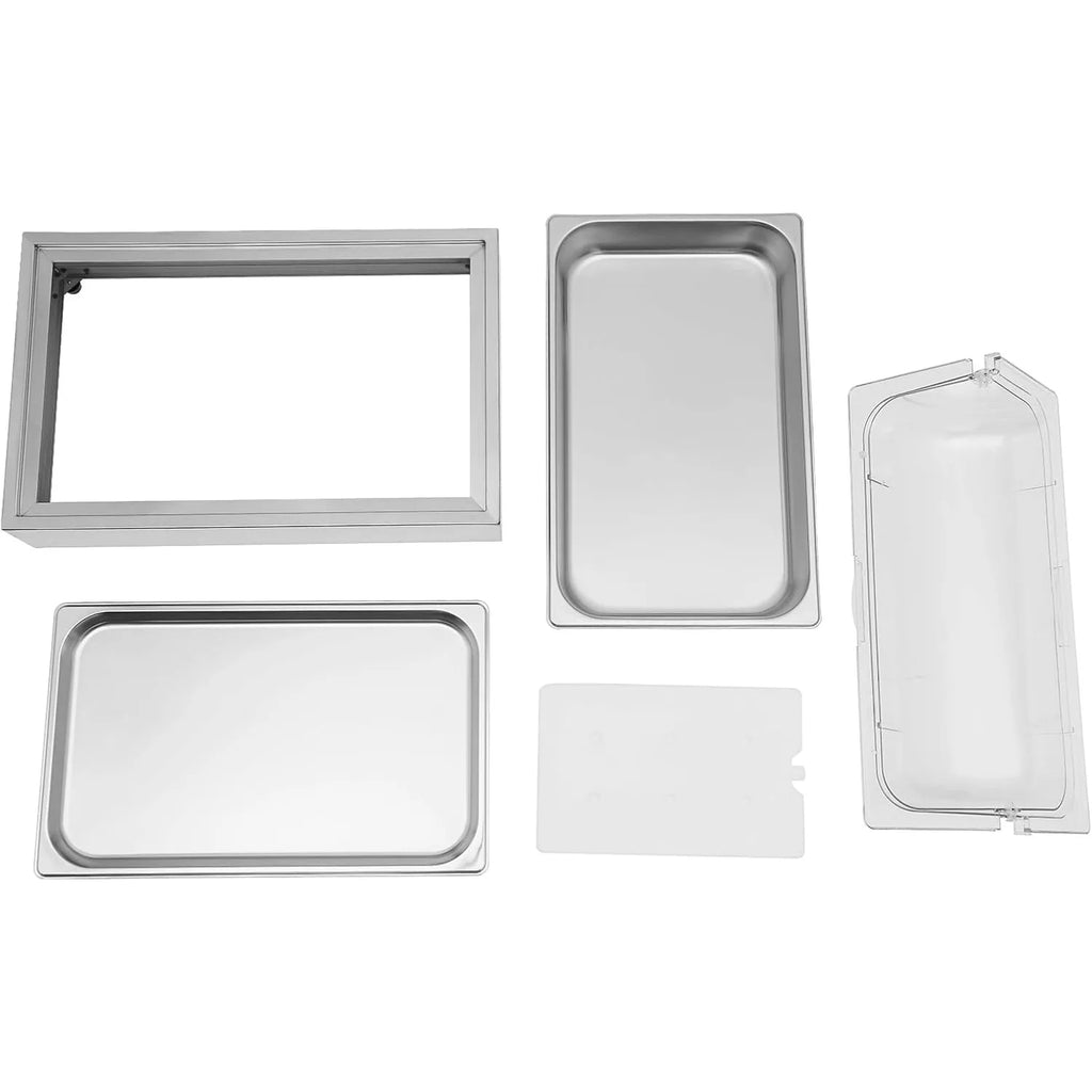 Chilled Serving Tray with Clear Cover